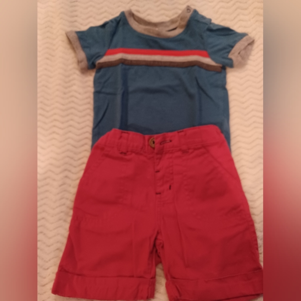 Tucker + Tate Tee and matching shorts